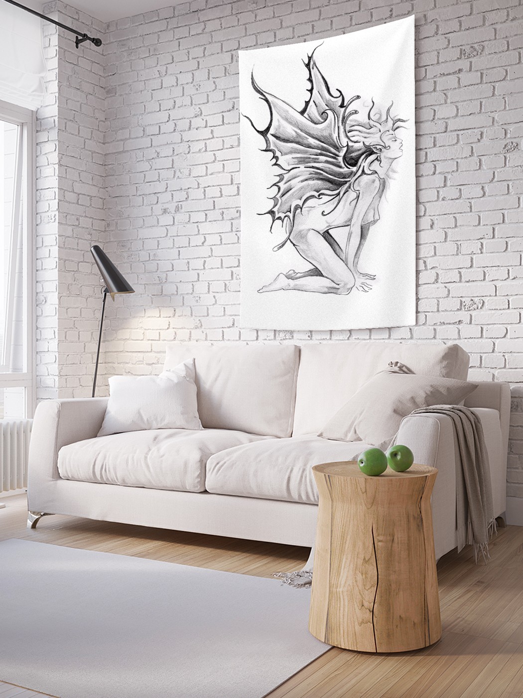 

Вертикальное фотопанно на стену JoyArty Дикая фея 150x200 см, Дикая фея