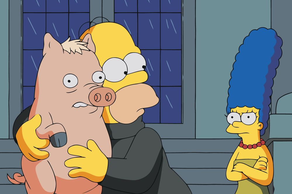 

Картина по номерам Живопись по Номерам «Simpsons Симпсоны: Мардж, Гомер и Свин», Simpsons Симпсоны: Мардж, Гомер и Свин