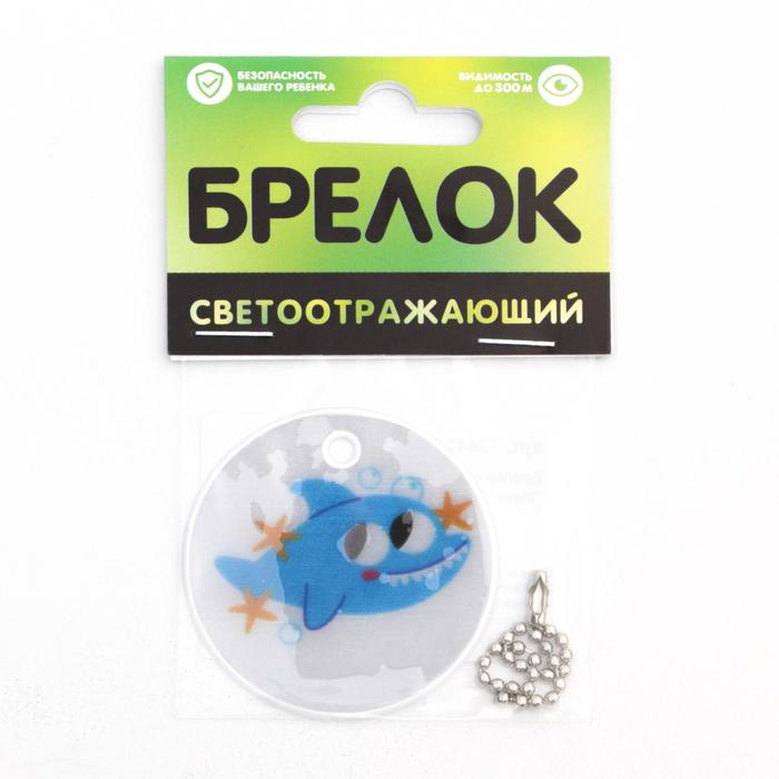 

Брелок светоотражающий «Море», 50 мм, Светоотражающие брелоки