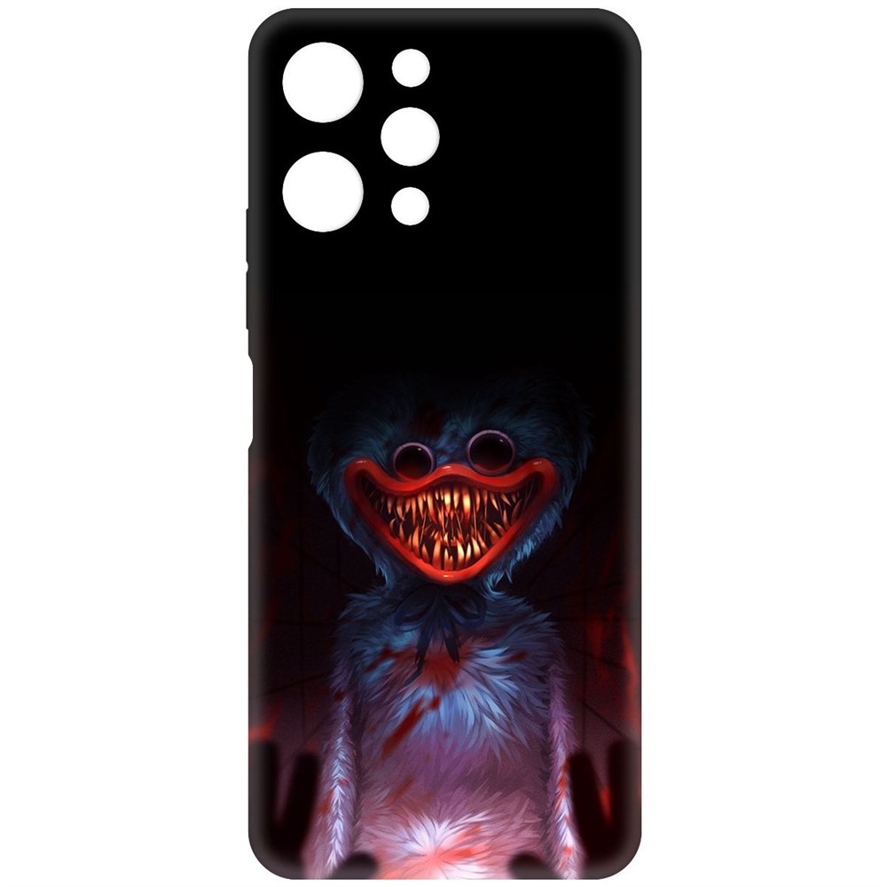 

Чехол-накладка Krutoff Soft Case Атака Хаги Ваги для Xiaomi Redmi 12 черный