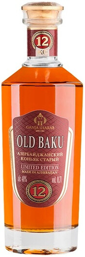 

Коньяк Old Baku KS 12 лет Limited Edition 40% 0,7 л