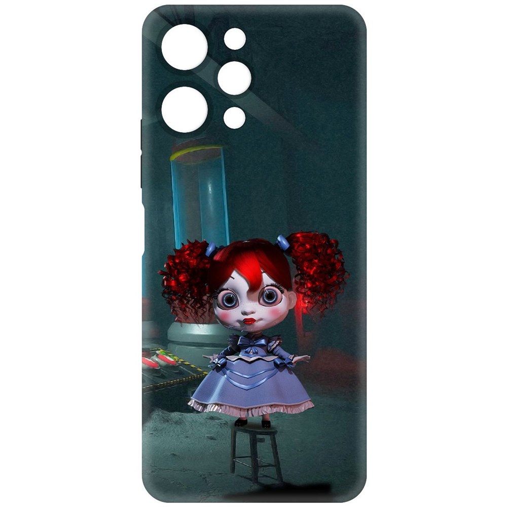 

Чехол-накладка Krutoff Soft Case Хаги Ваги - Кукла Поппи для Xiaomi Redmi 12 черный