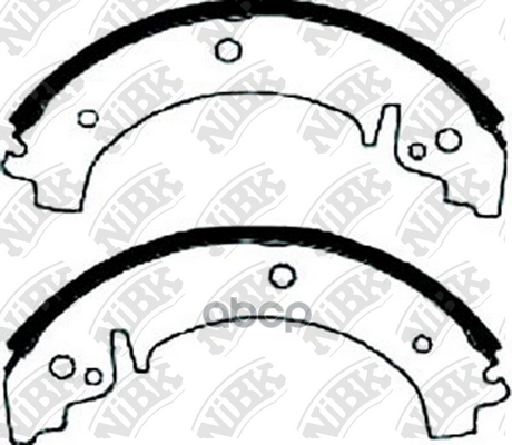 

Тормозные колодки NiBK задние барабанные для ВАЗ 2101, 2104, 2105/Chevrolet Niva FN0503