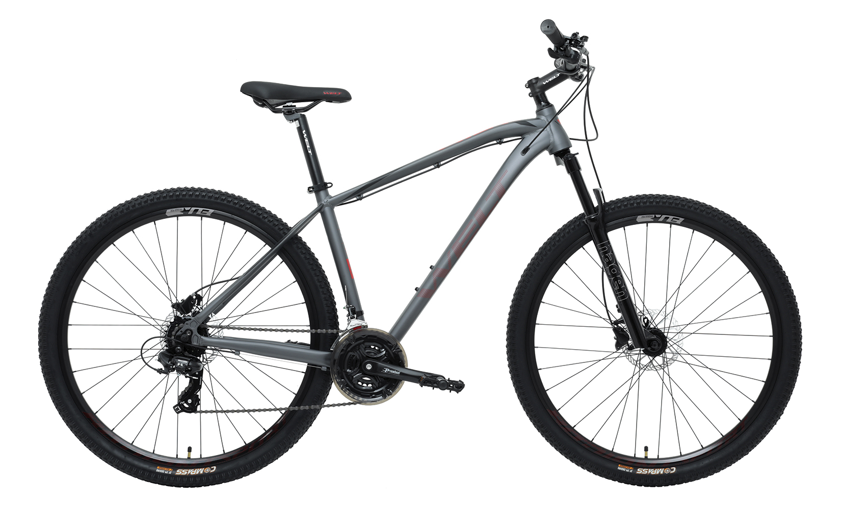 

Велосипед Welt Raven 1.0 HD 29 2024, SlateGray/SlateGray, M, Серый, Raven 1.0 HD 29 (2024)