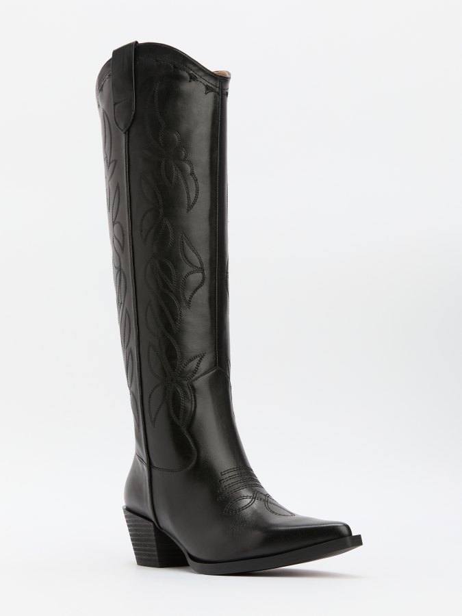 

Сапоги женские Tendance GLC5602-02 черные 35 EU, Черный, GLC5602-02