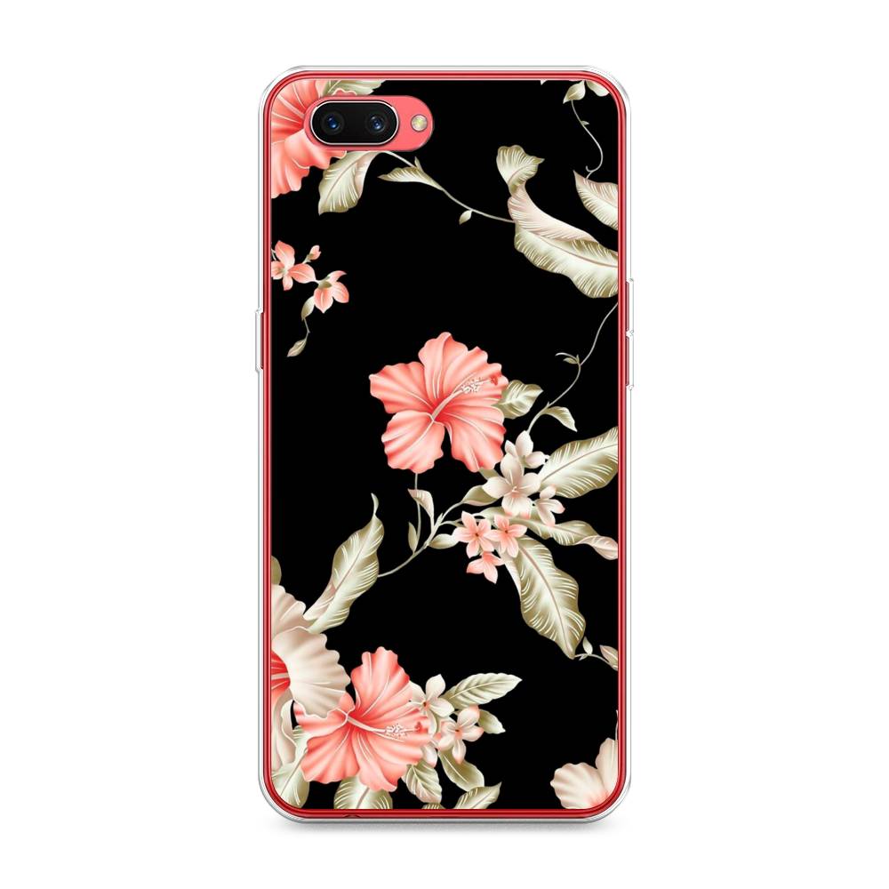 

Чехол Awog на Oppo A3s "Цветы на черном", Разноцветный, 250650-8