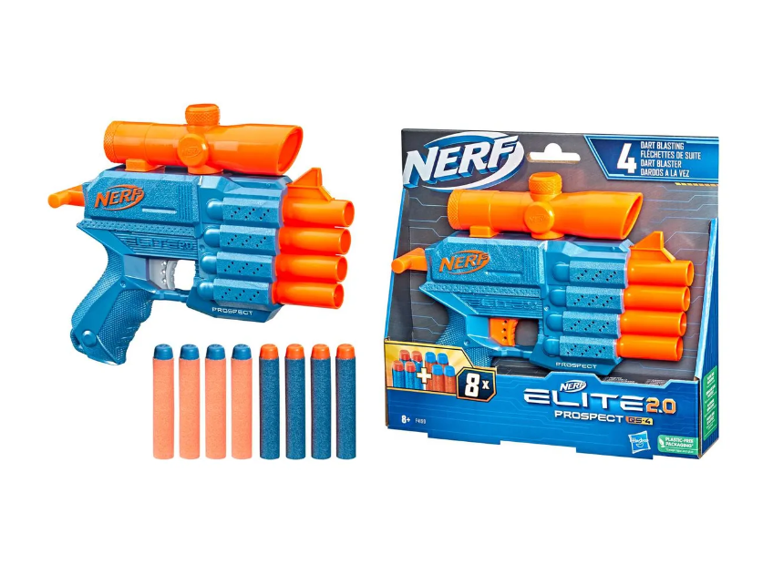 

Игрушечный бластер Nerf Перспектива QS4 F4190