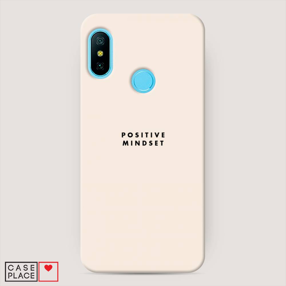 

Пластиковый чехол "Позитивное мышление" на Xiaomi Redmi 6 Pro, 34020-5