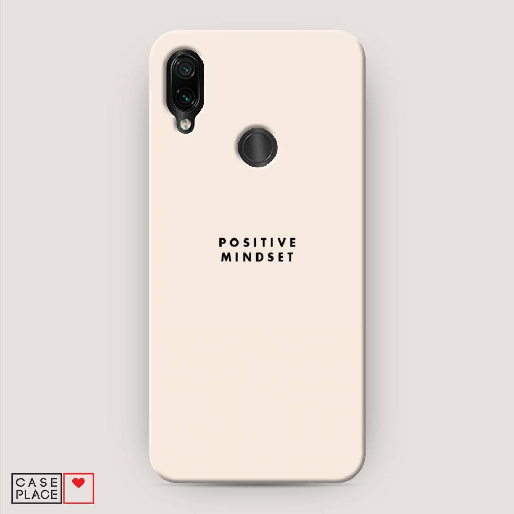 

Пластиковый чехол "Позитивное мышление" на Xiaomi Redmi 7, 35020-5