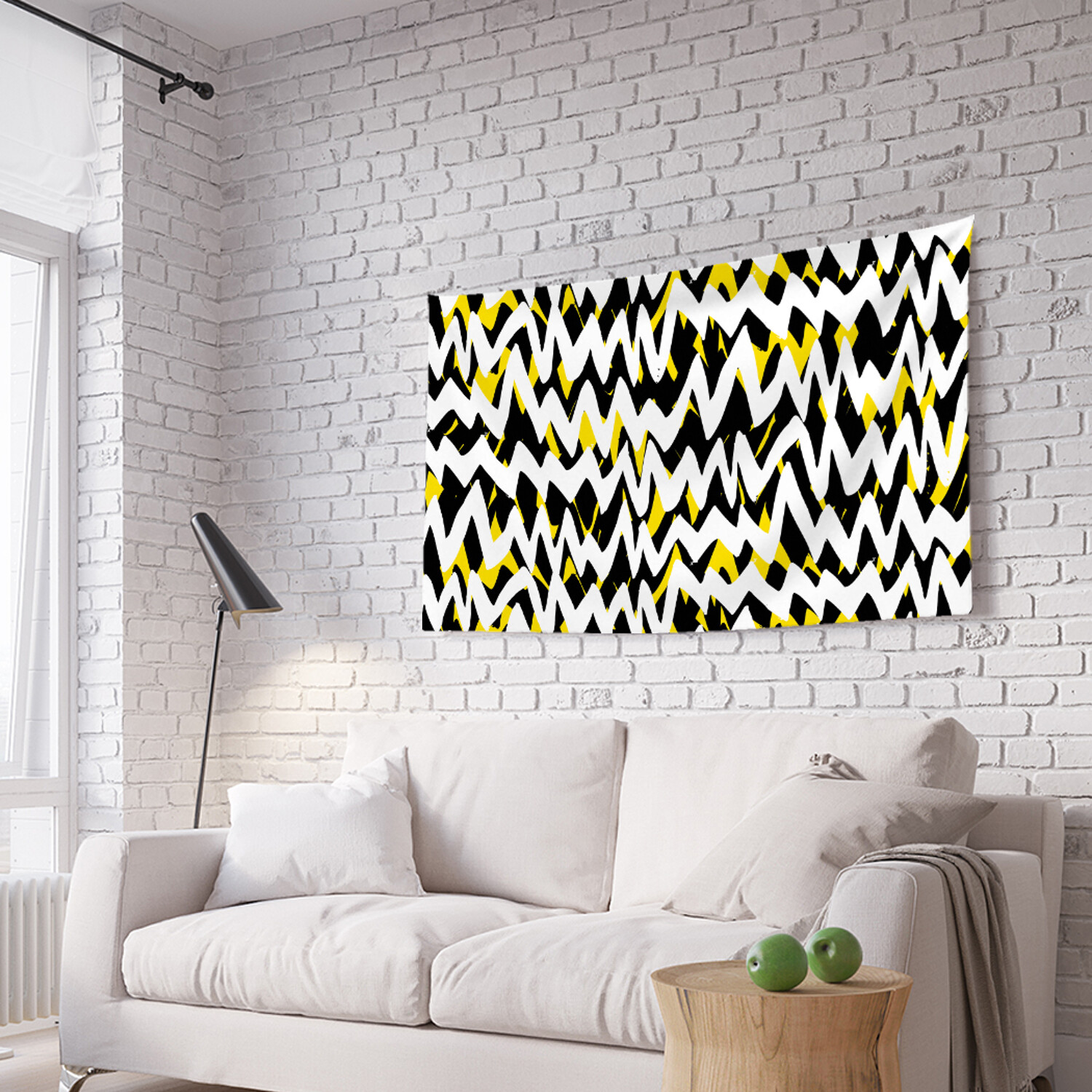 

Горизонтальное фотопанно на стену JoyArty "Неровные зигзаги" 100х150 см, Неровные зигзаги