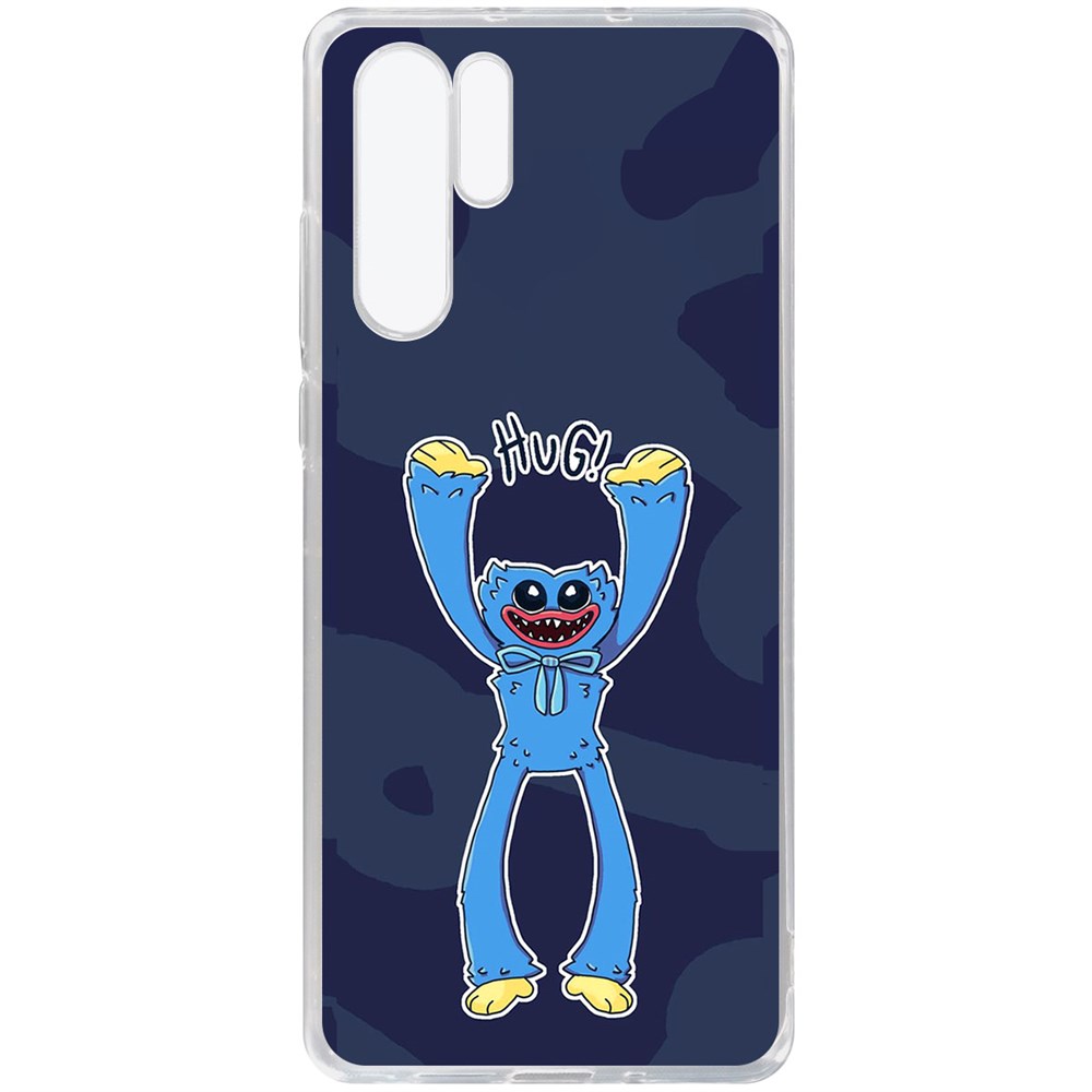 

Чехол-накладка Krutoff Clear Case Хаги Ваги Обнимашки для Huawei P30 Pro