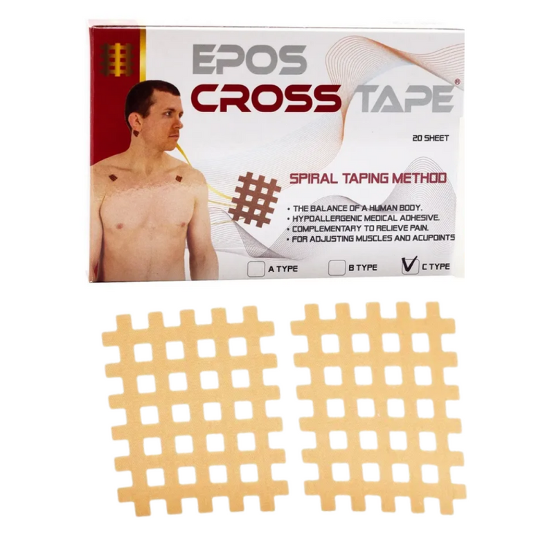 

Кросс Тейпы для лица и тела EPOS TAPE CROSS размер C, 40 шт, CROSS