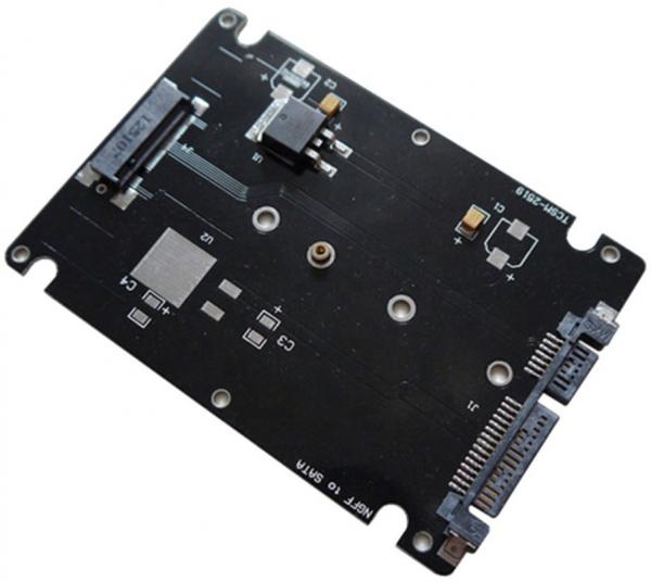

Адаптер GSMIN DP8 M.2 NGFF SSD на 2.5 SATA (Черный)