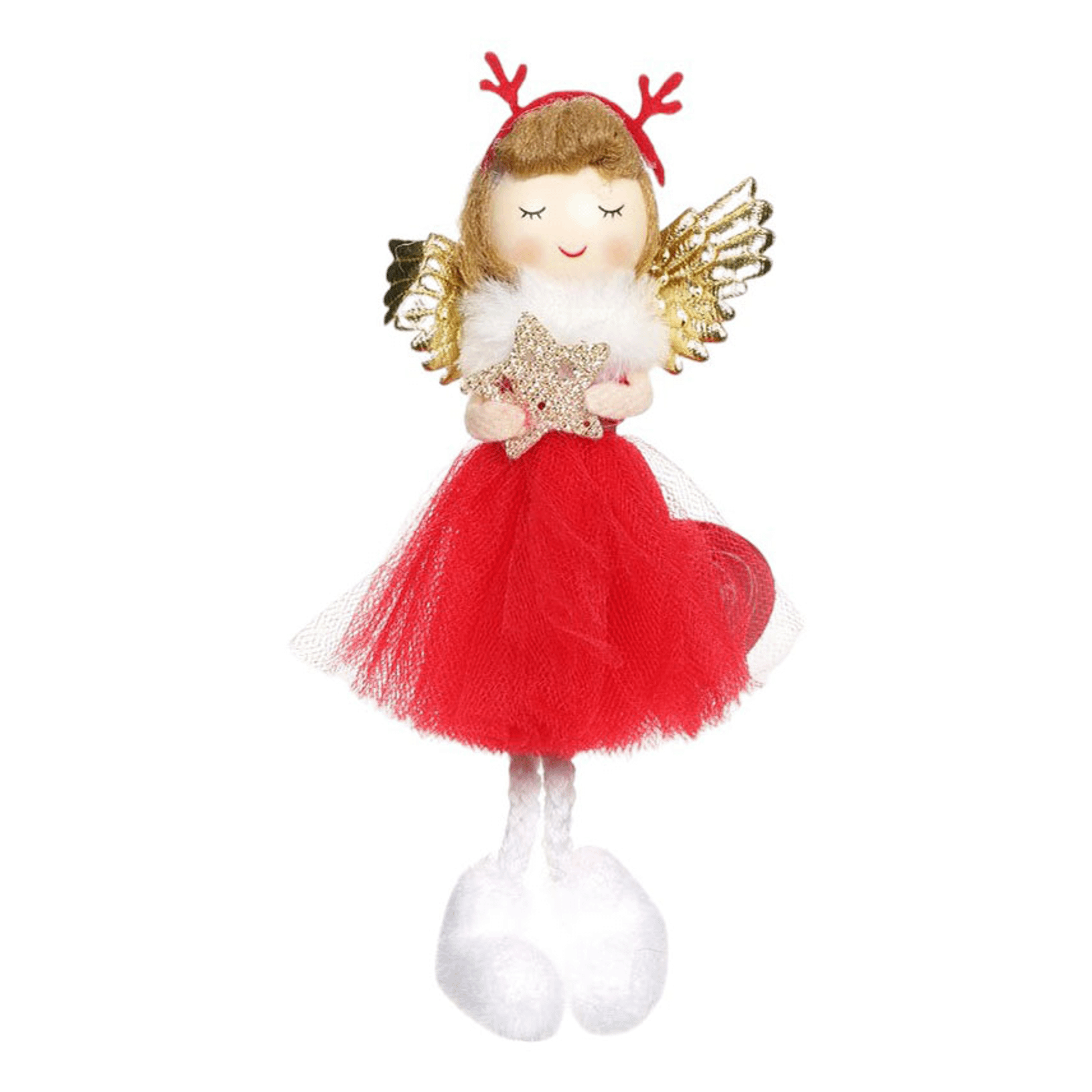 Подвесное украшение новогоднее Artus Кукла в юбочке 17 см в ассортименте 310₽