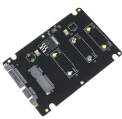 Адаптер GSMIN DP74 715-Pin SATA на IDE 35 40-Pin Black 685₽