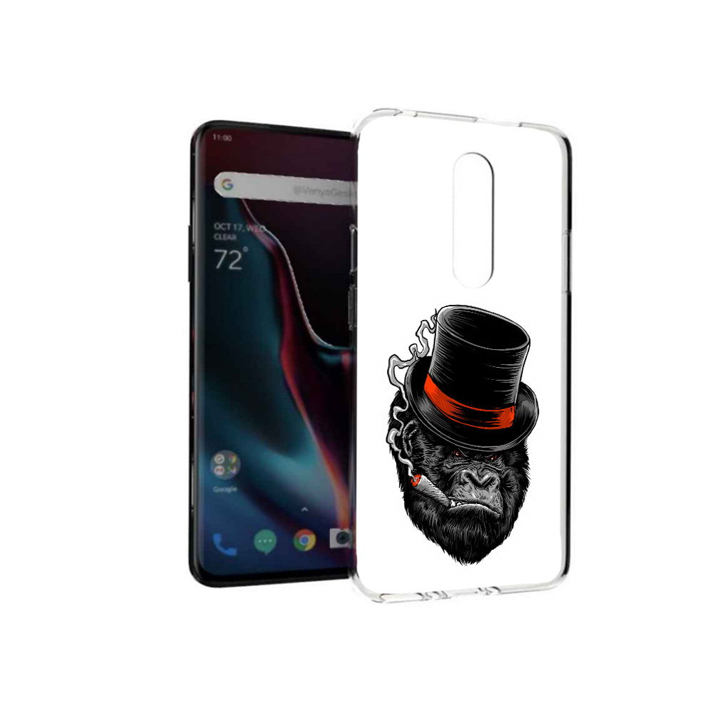 

Чехол MyPads Tocco для OnePlus 7 Pro дизайнерская горилла (PT139735.130.431), Прозрачный, Tocco