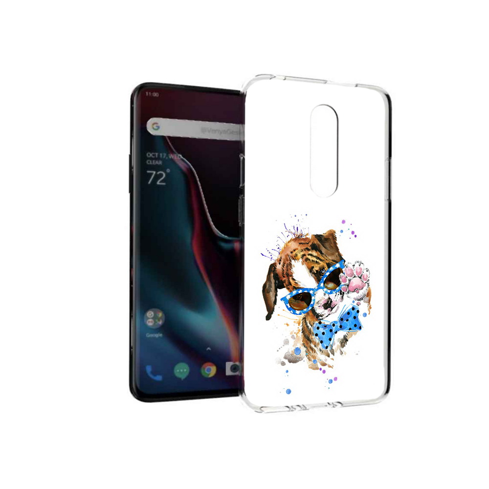 

Чехол MyPads Tocco для OnePlus 7 Pro лапочка (PT139735.130.434), Прозрачный, Tocco