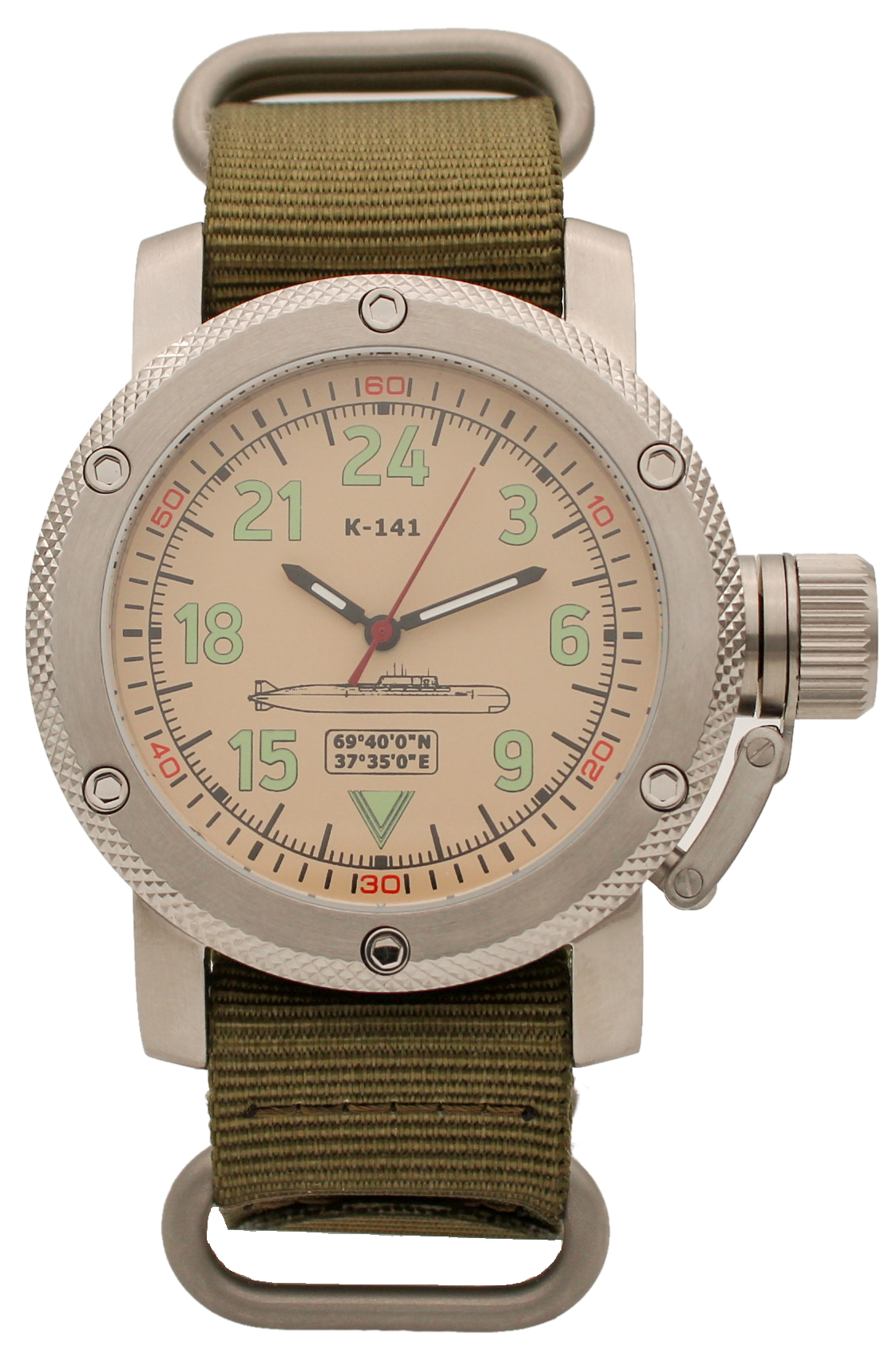 Наручные часы мужские Watch Triumph К-141 / Курск (Oscar-II)