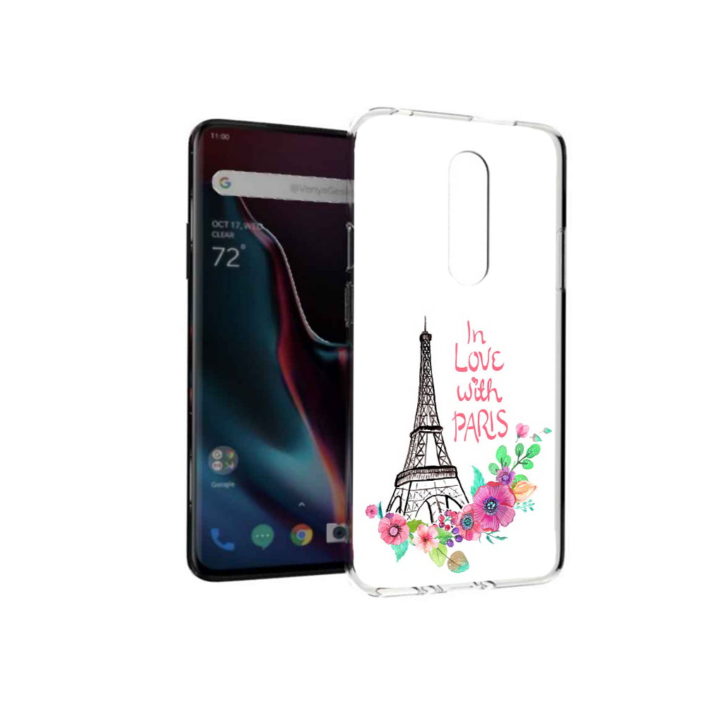 

Чехол MyPads Tocco для OnePlus 7 Pro любимый париж (PT139735.130.452), Прозрачный, Tocco