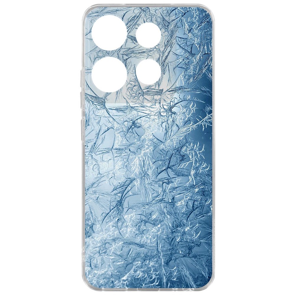 

Чехол-накладка Krutoff Clear Case Лед для TECNO POP 7 Pro, Прозрачный