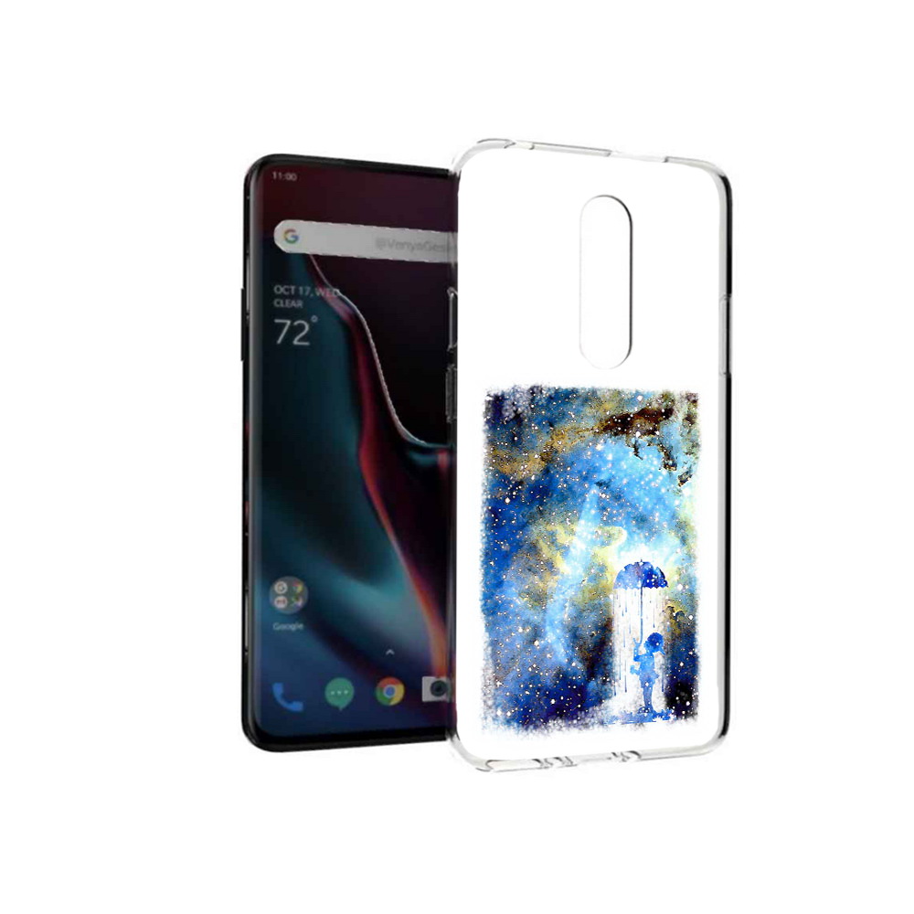 

Чехол MyPads Tocco для OnePlus 7 Pro мальчик в небе (PT139735.130.455), Прозрачный, Tocco