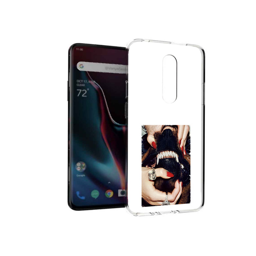 

Чехол MyPads Tocco для OnePlus 7 Pro маникюр (PT139735.130.457), Прозрачный, Tocco