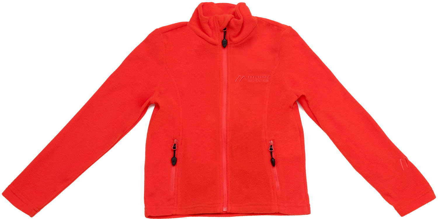 Толстовка Maier Sports Fleecejacket Kids Siren Red р. 116