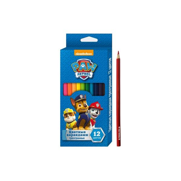 

Paw Patrol Карандаши трехгранные Paw Patrol 12 цв