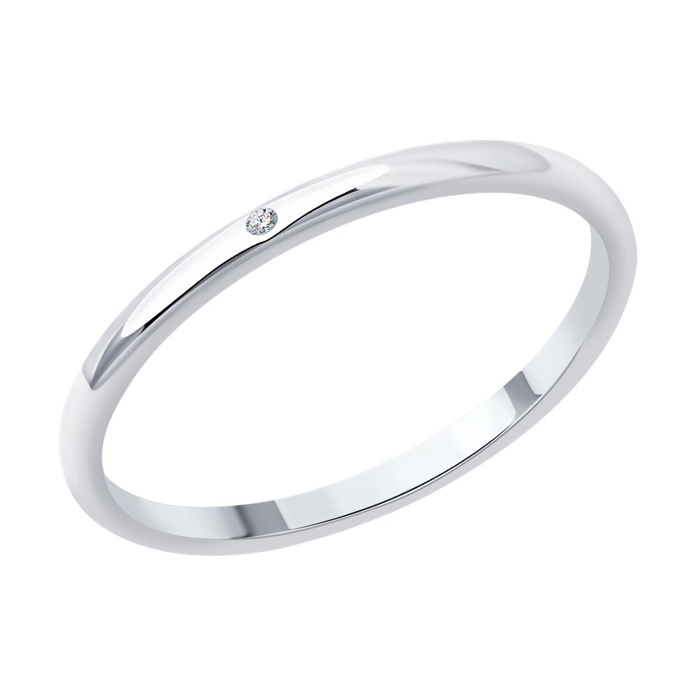 

Кольцо из серебра р. 16 Diamant 94-210-02035-1, бриллиант, 94-210-02035-1