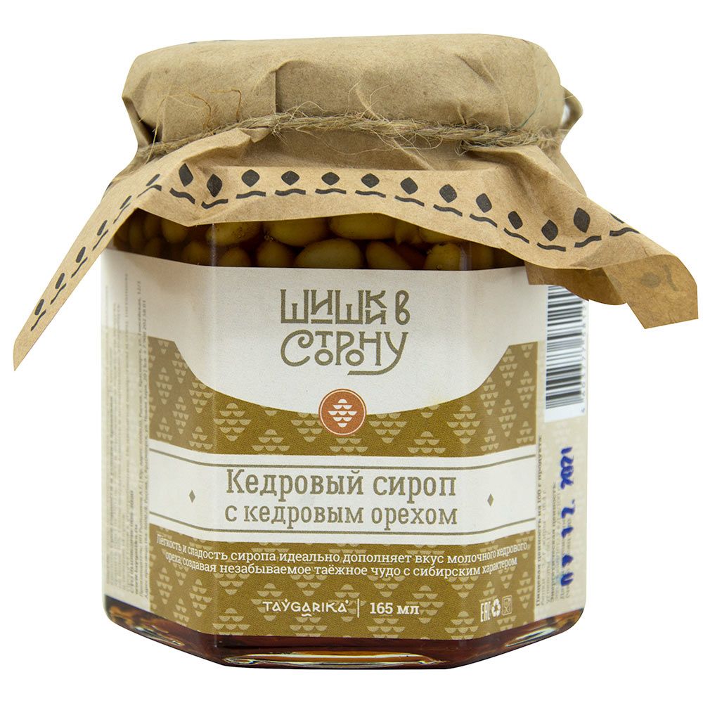 

Сироп Taygarika с кедровым орехом, 165 мл