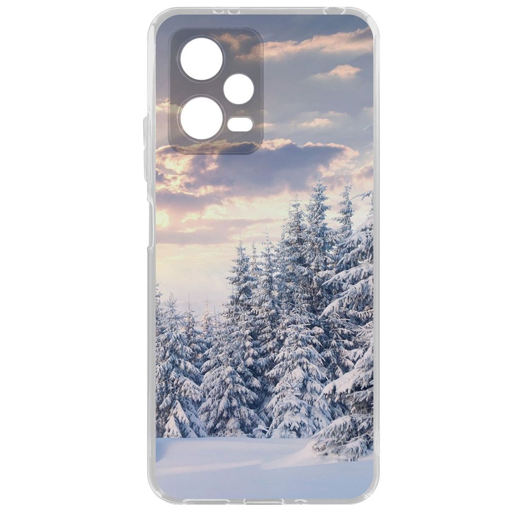 

Чехол-накладка Krutoff Clear Case Снежный пейзаж для Xiaomi Poco X5