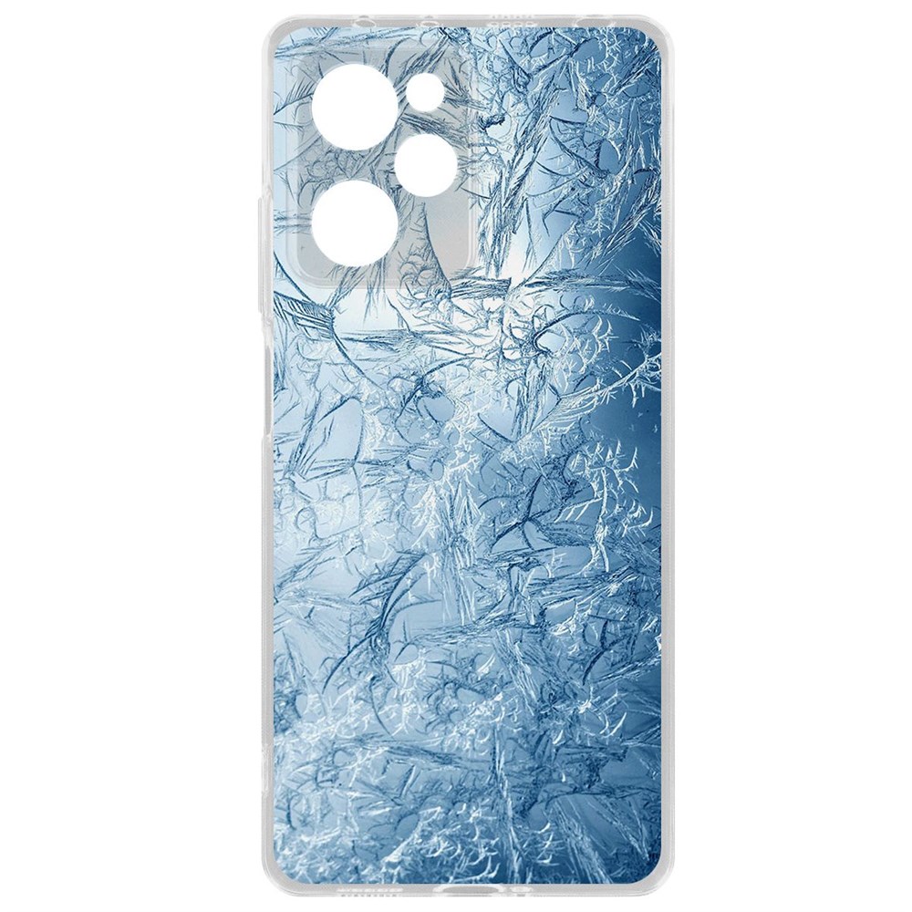 

Чехол-накладка Krutoff Clear Case Лед для Xiaomi Poco X5 Pro, Прозрачный