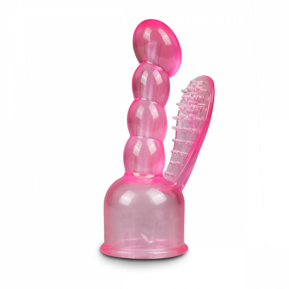 фото Насадка на вибромассажер edc collections easytoys rabbit attachment pink et428pnk розовая