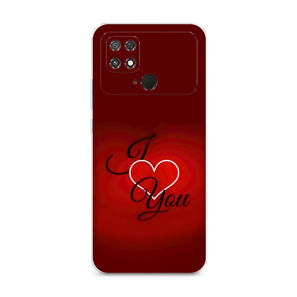 

Чехол Awog на Poco C40 "I love you 3", Разноцветный, 315850-6