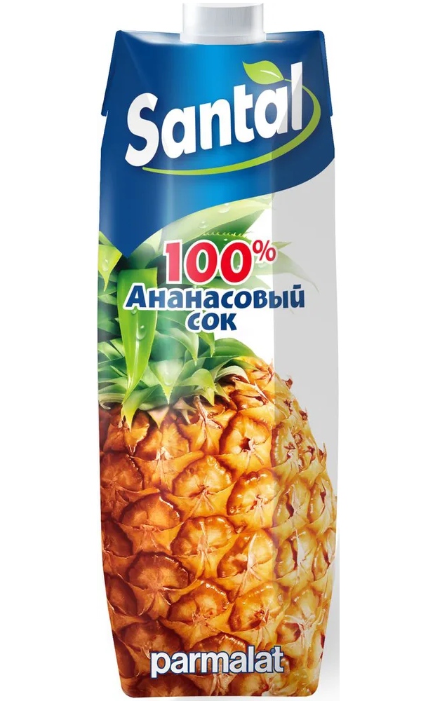 Сок Santal ананасовый, 1 л