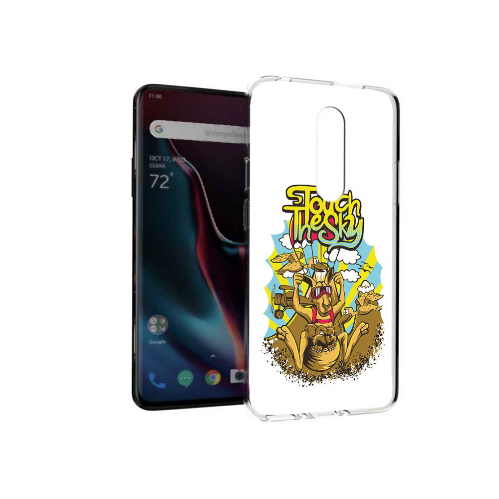 Чехол MyPads Tocco для OnePlus 7 Pro нарисованное кенгуру комикс (PT139735.130.505)
