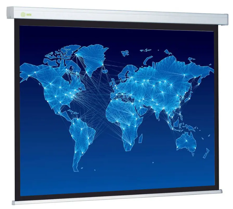 

Экран для проектора CACTUS Wallscreen (стационарный, 4:3, 103.4"), Белый, Wallscreen