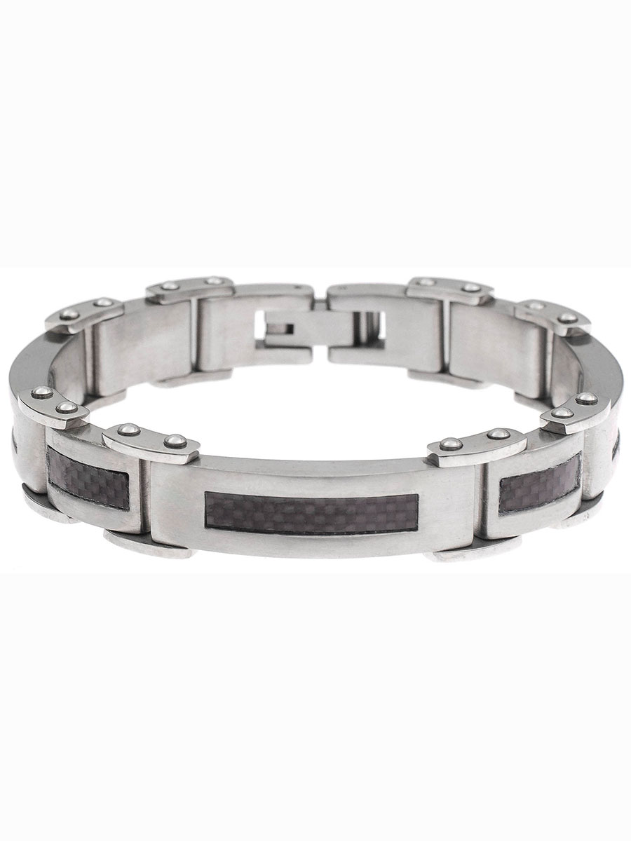 

Браслет из натуральной кожи и стали WowMan Jewelry EHW01058121921BS, EHW01058121921BS