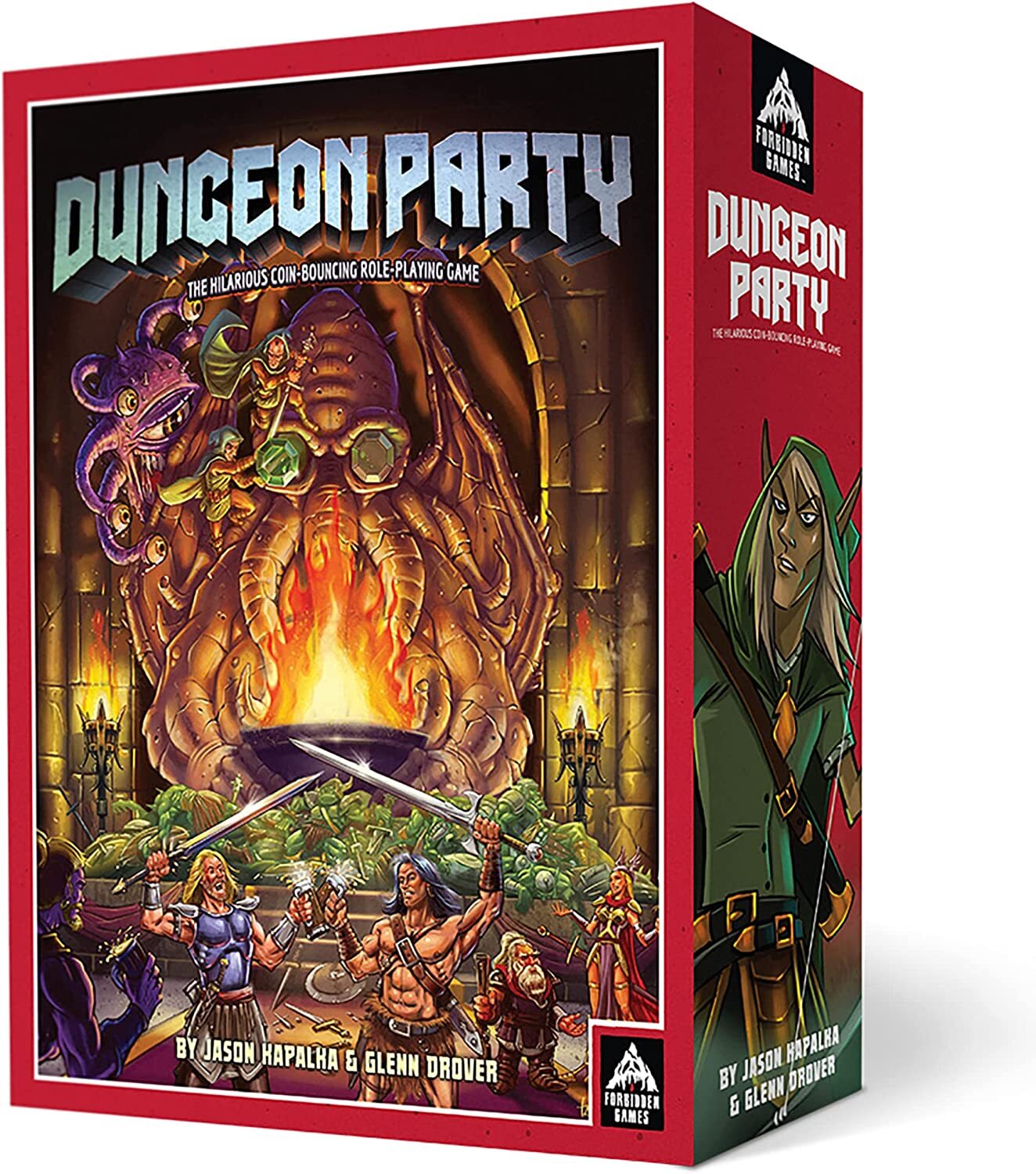 Настольная игра Forbidden Games Dungeon Party Big Box на английском языке настольная игра keymaster games kym06mt parks memories mountaineer на английском языке