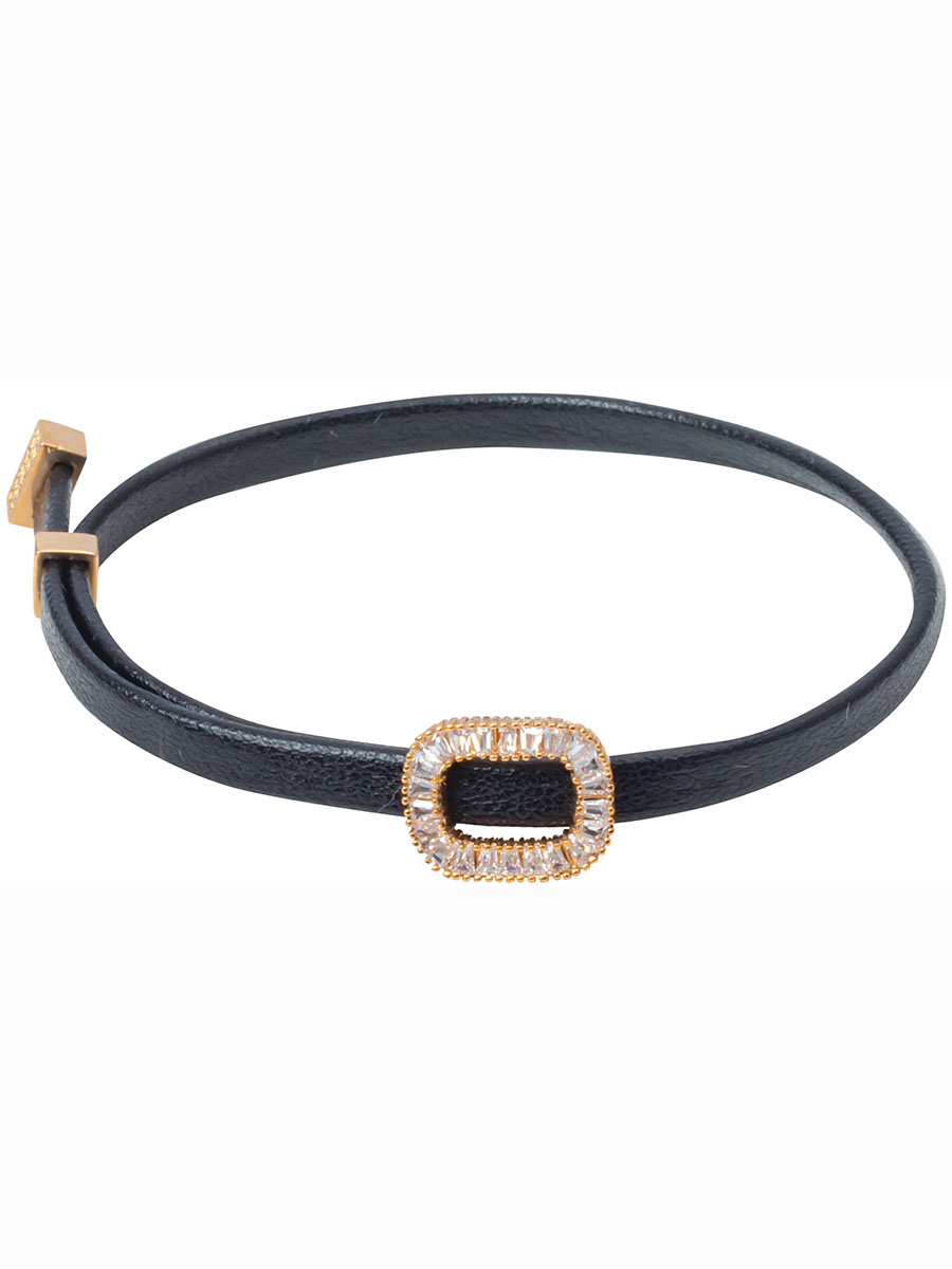 

Браслет из натуральной кожи и стали WowMan Jewelry MLQM10258, MLQM10258