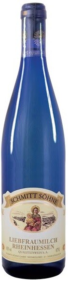 

Вино Schmitt Sohne, "Liebfraumilch", blue bottle, 0,75 л