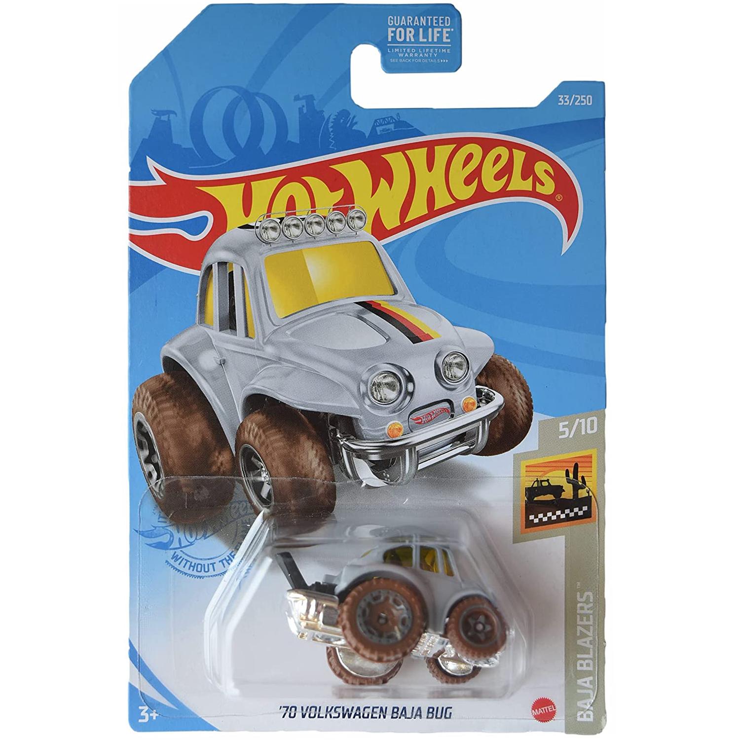 фото Игрушечная машинка hot wheels базовая машинка '70 volkswagen baja bug, серая c4982/gtc17