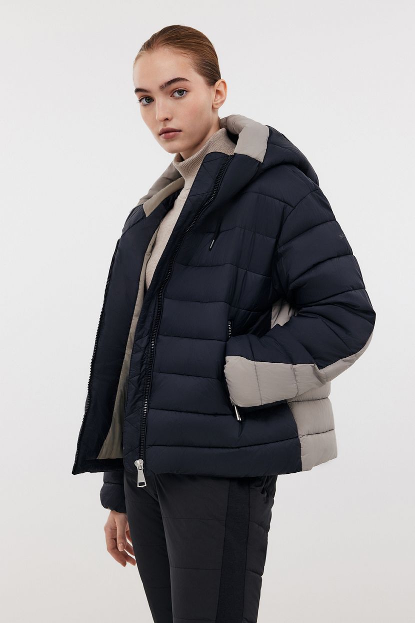 

Куртка женская Baon B0424509 синяя XL, Синий, B0424509
