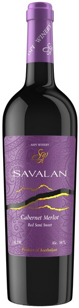 

Вино "Savalan" Cabernet-Merlot, 0,75 л