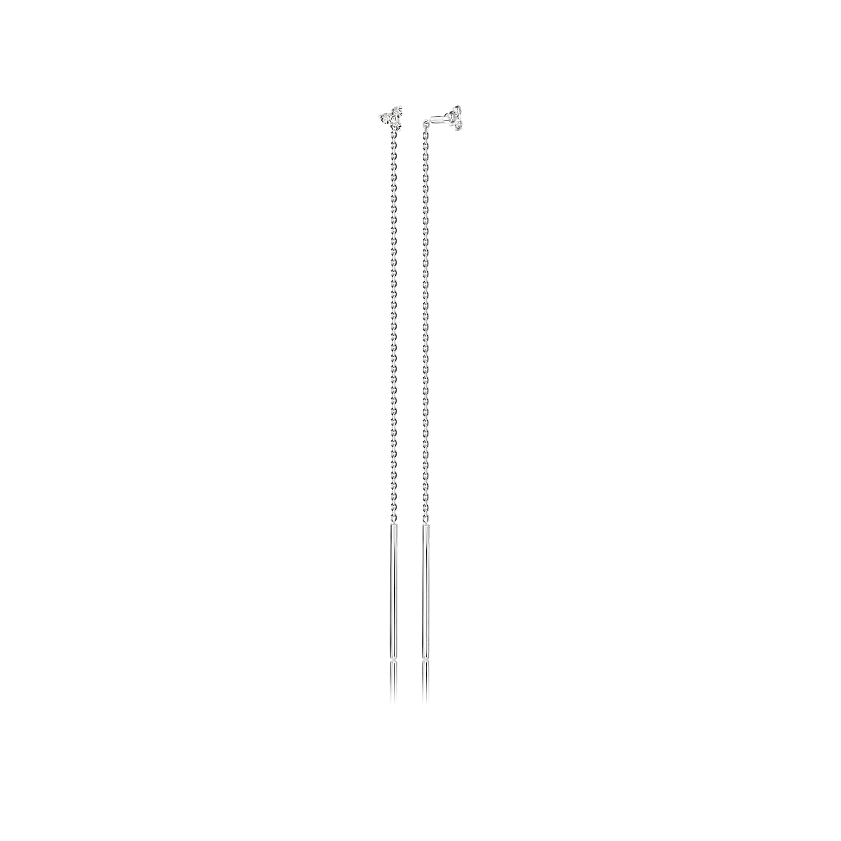 

Серьги из серебра VALTERA 117226, фианит, 117226