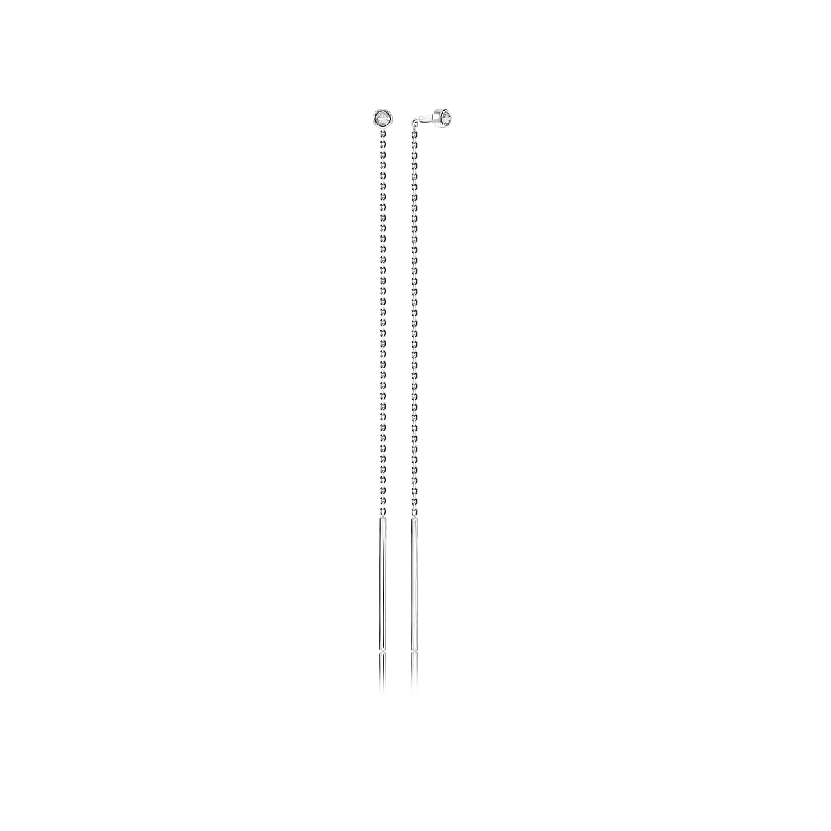 

Серьги из серебра VALTERA 117229, фианит, 117229
