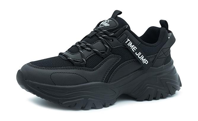 

Кроссовки женские TimeJump K2672-12 черные 41 RU, Черный, K2672-12