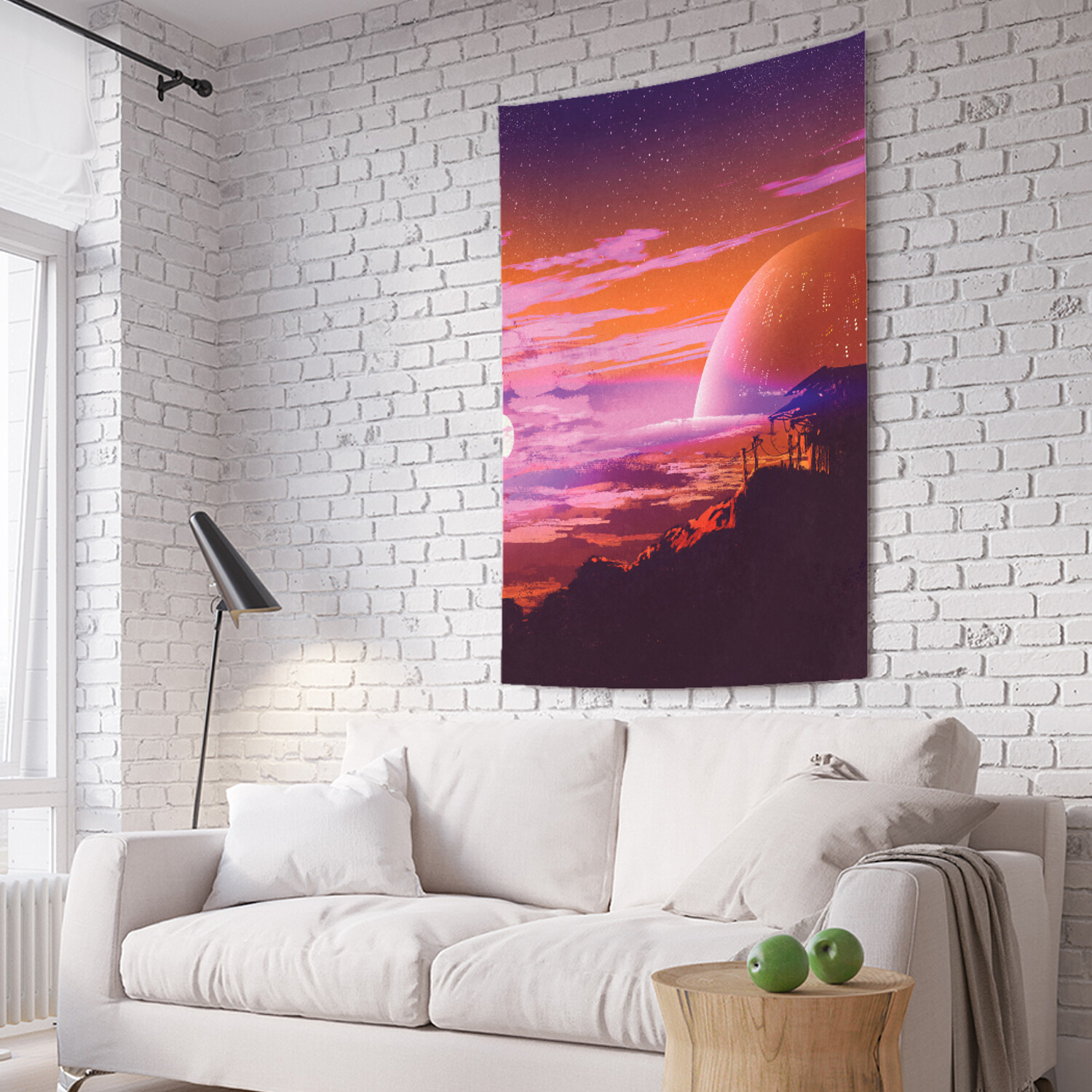 

Вертикальное фотопанно на стену JoyArty Приближение Марса 150x200 см, Приближение Марса