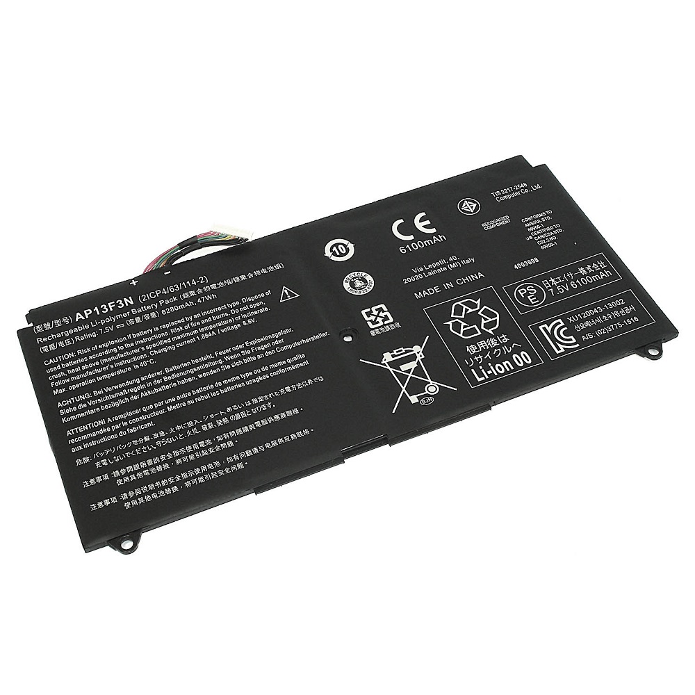 

Аккумулятор для ноутбука Acer Aspire S7-392 AP13F3N 7.5V 6250mAh