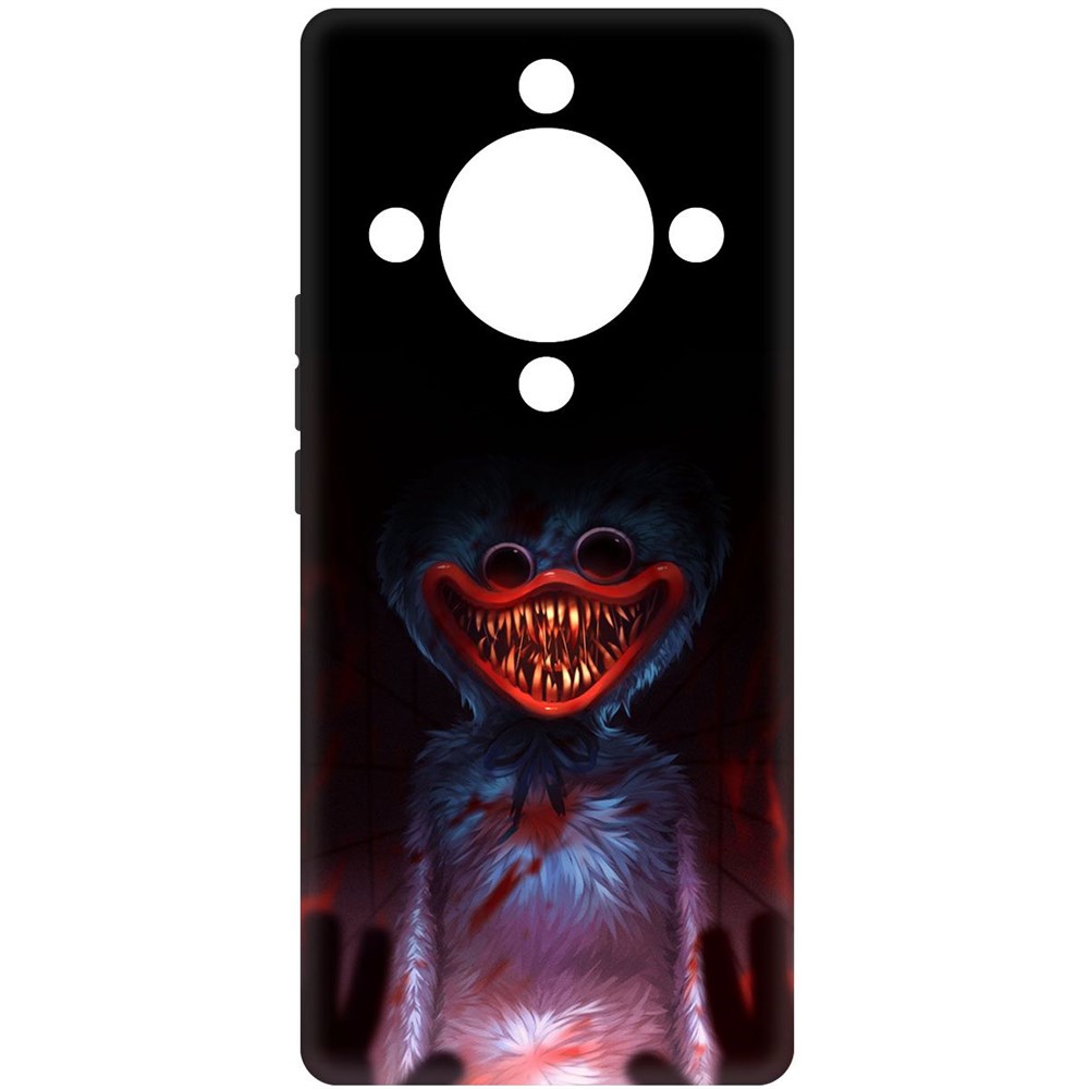 

Чехол-накладка Krutoff Soft Case Атака Хаги Ваги для Honor Magic 5 Lite черный